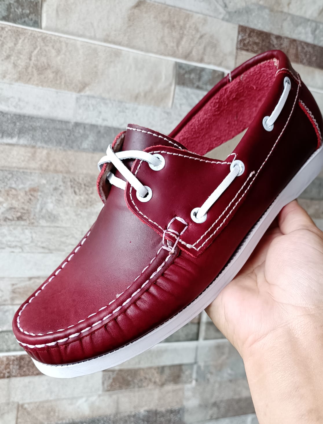 Calzado apache para caballero CUERO