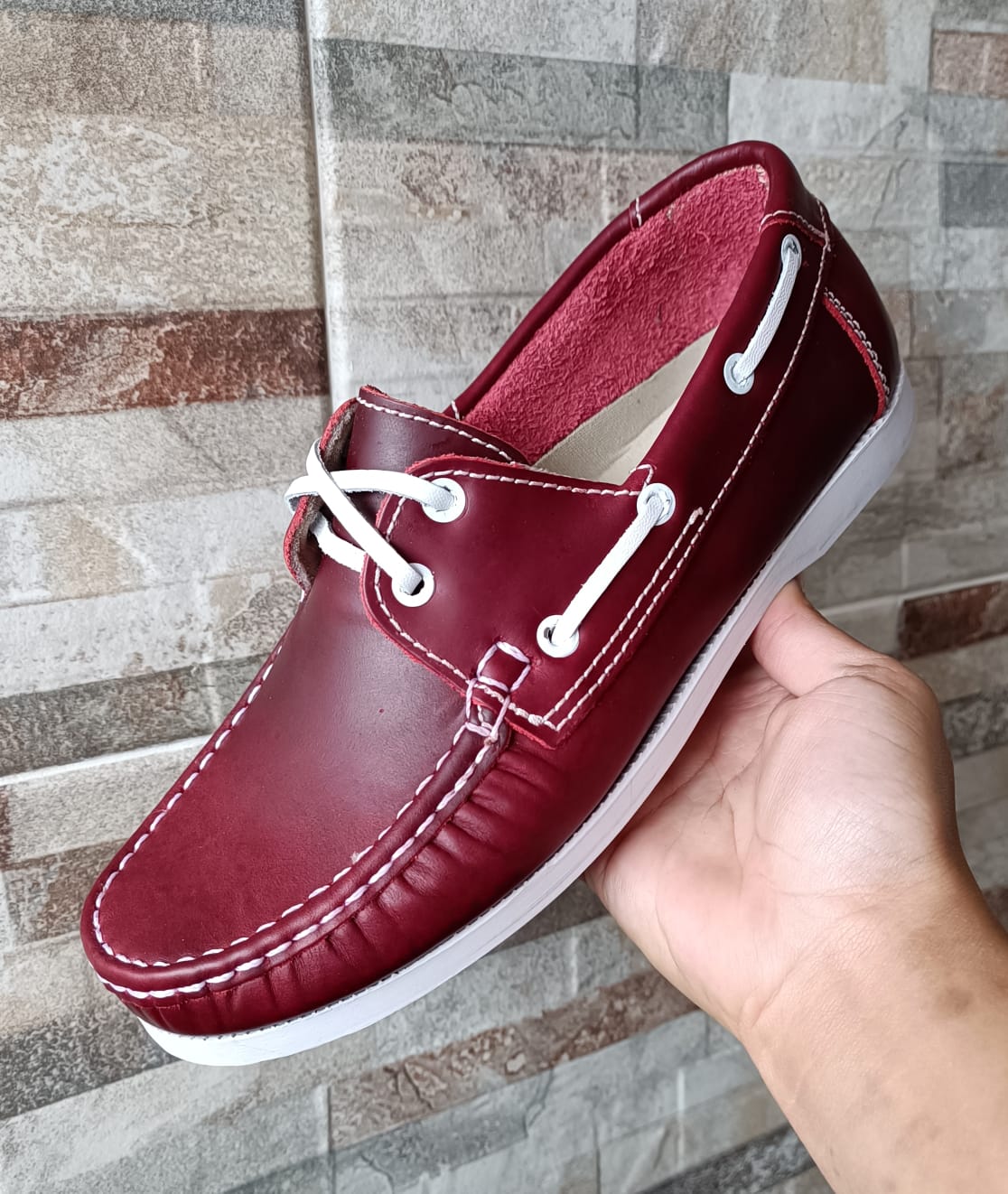 Calzado apache para caballero CUERO