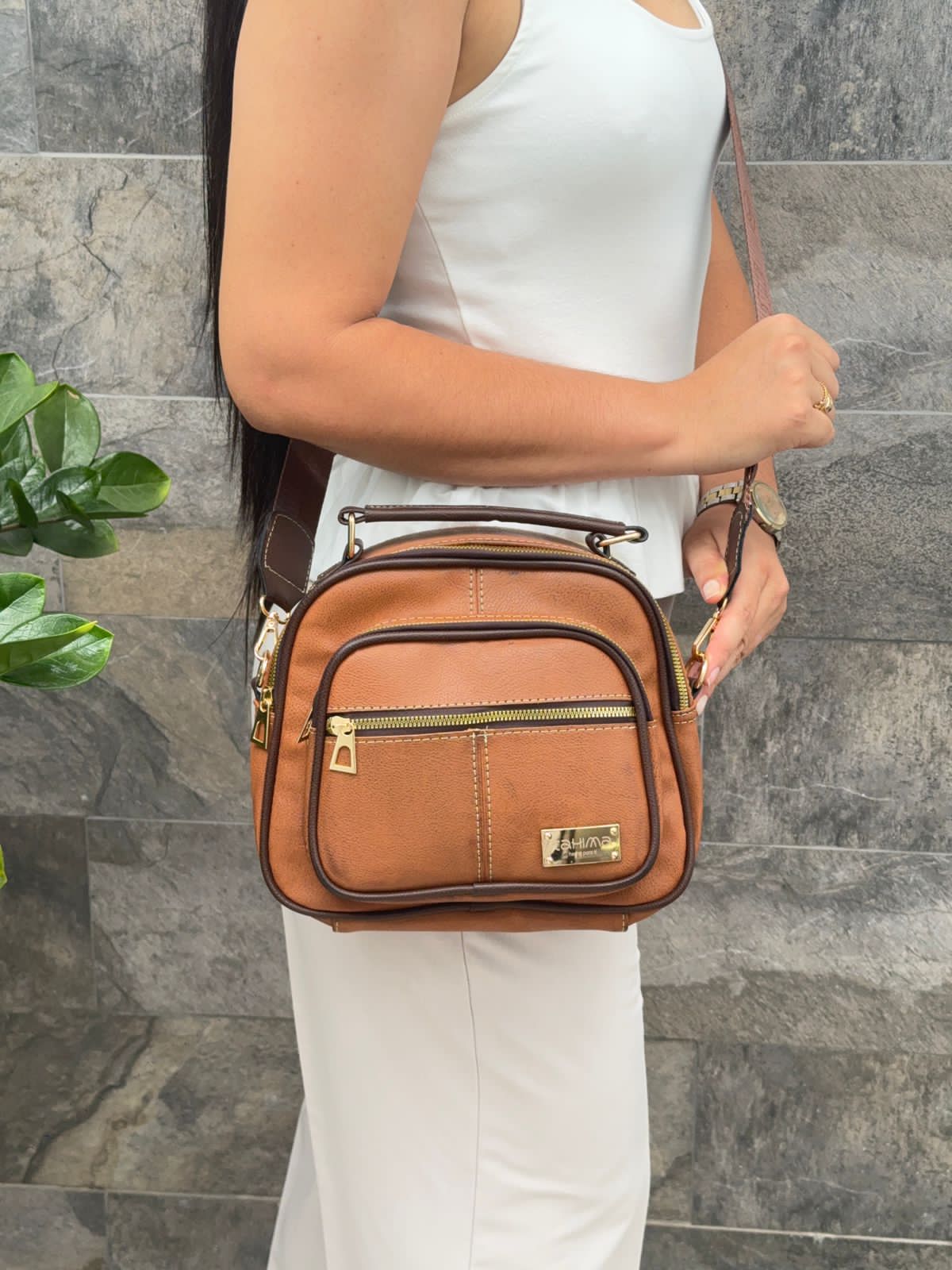 BOLSO PREMIUM TIPO BANDOLERA + CAJA