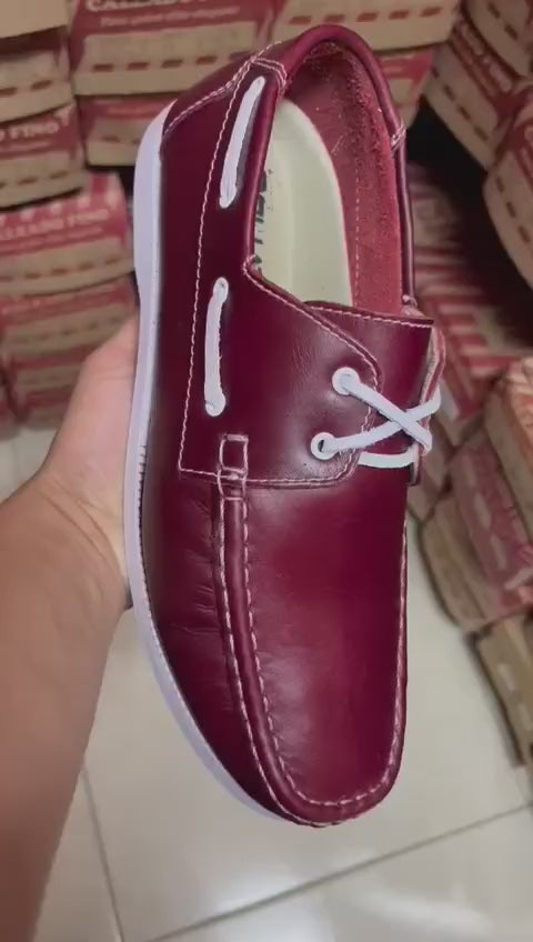 Calzado apache para caballero CUERO