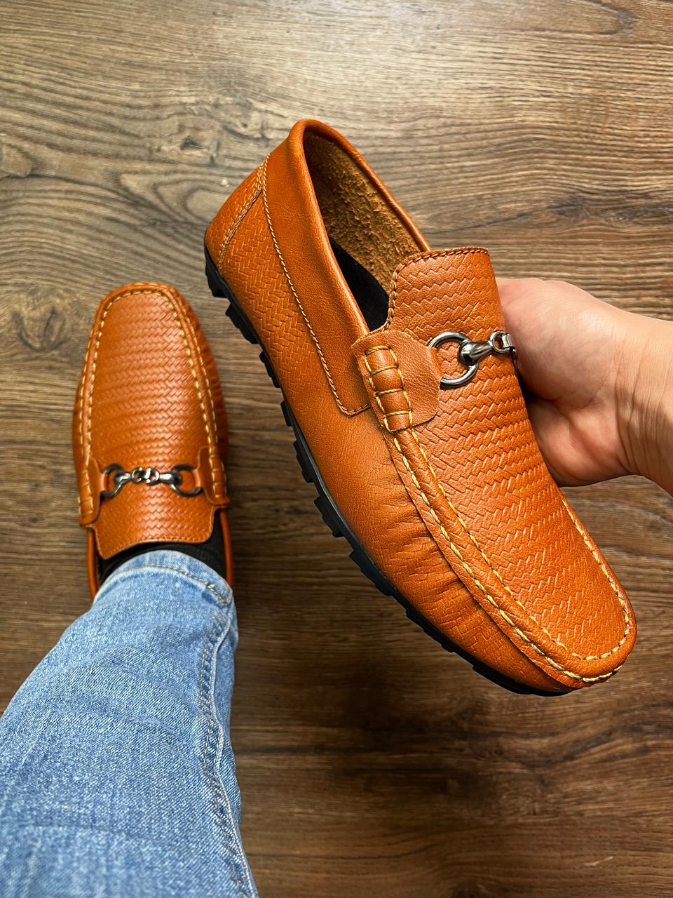 Mocasines para caballero 201-1 miel zapote rep bcs